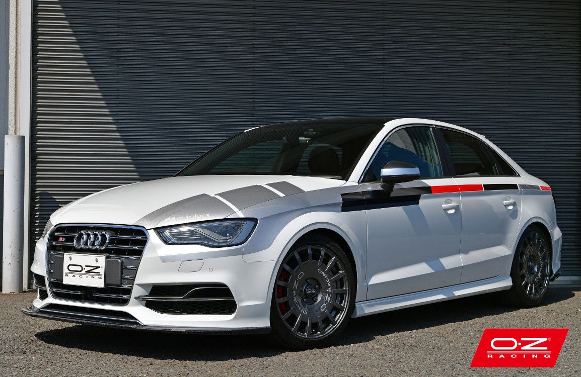 Alu kola OZ RALLY RACING 7.5x18 5x100 ET48 Dark Graphite Silver Lettering