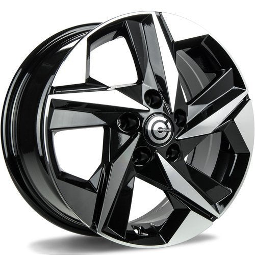 Alu kola Carbonado Kioto 6.5x16 5x114.3 ET40 73.1 Černá
