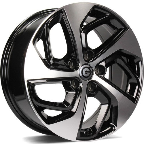 Alu kola Carbonado Pacific 7.5x18 5x114.3 ET45 73.1 Černá