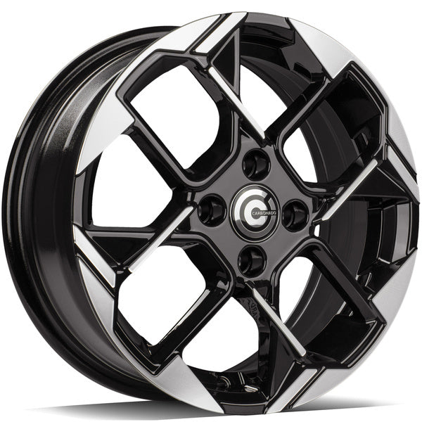 Alu kola Carbonado Zombie 6x15 4x100 ET40 67.1 Black Front Polished