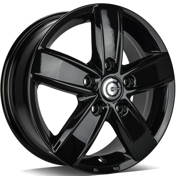 Alu kola Carbonado Endurance 6x15 5x118 ET65 71.1 Black Glossy | Wheelsup.cz