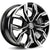 Alu kola Carbonado Price 6.5x16 4x100 ET38 67.1 Black Front Polished