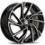Alu kola Carbonado Monaco 6.5x16 5x100 ET38 57.1 Black Front Polished