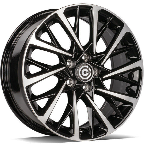 Alu kola Carbonado SPACE 6.5x16 5x114.3 ET40 73.1 Black Front Polished