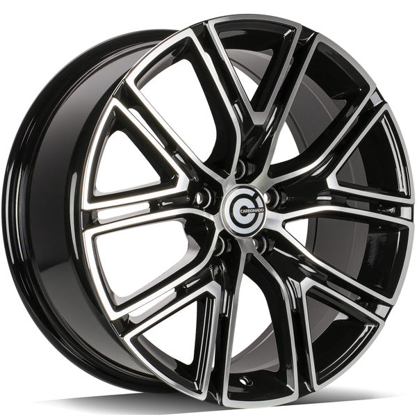 Alu kola Carbonado Hit 7.5x17 5x108 ET45 67.1 Black Front Polished