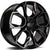 Alu kola Carbonado Beast 7x17 5x112 ET43 57.1 Black Front Polished