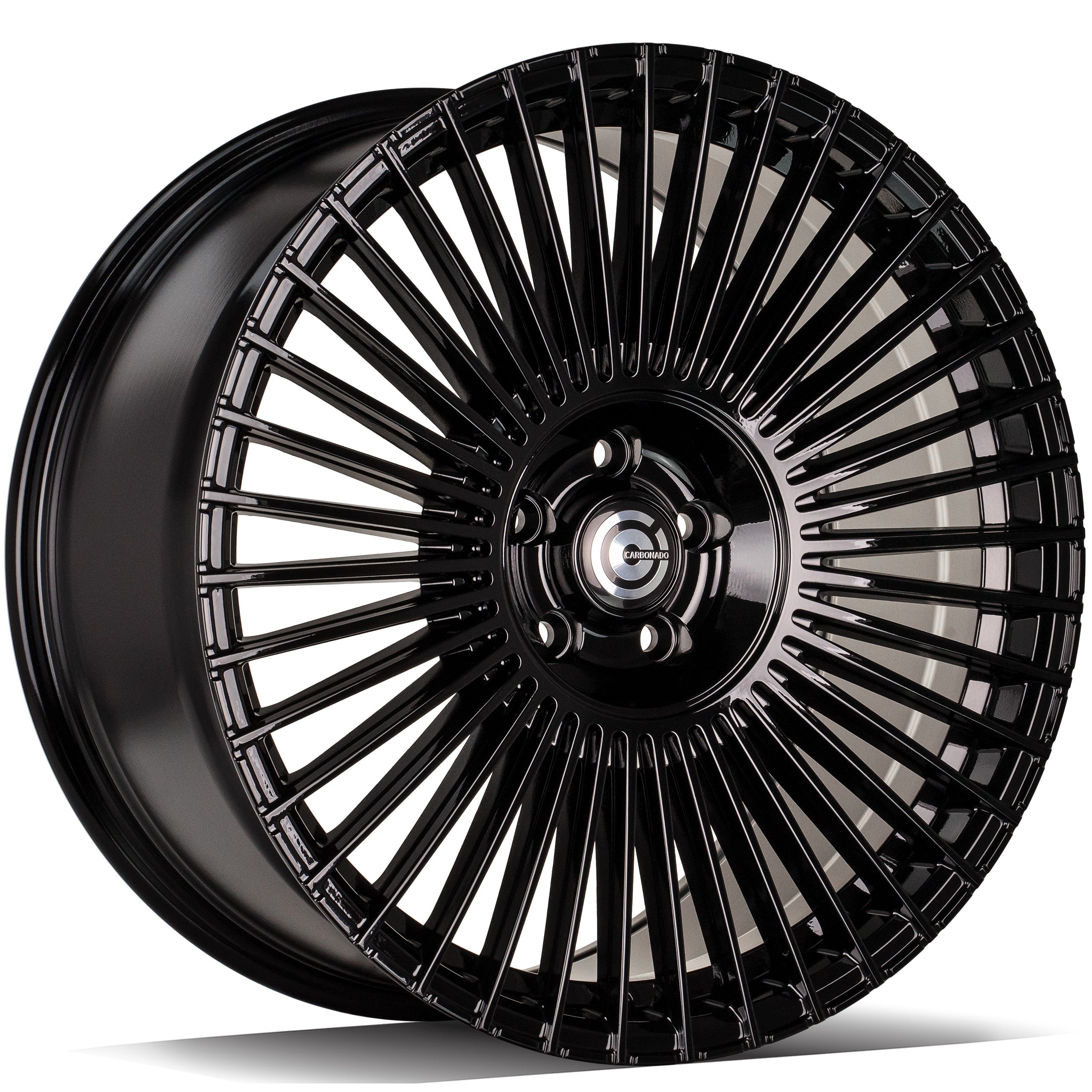 Alu kola Carbonado GIFT 7.5x17 5x112 ET35 66.6 Black Glossy | Wheelsup.cz
