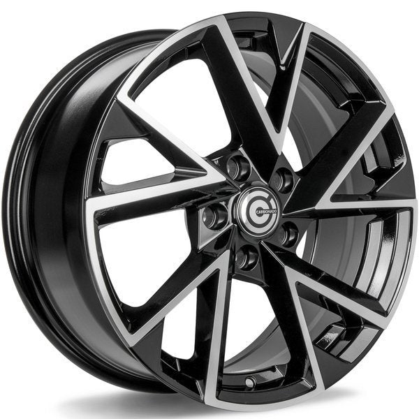 Alu kola Carbonado Summer 7x17 5x112 ET40 57.1 Black Front Polished | Wheelsup.cz