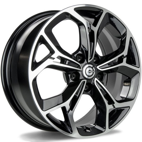 Alu kola Carbonado Direction 7x17 5x114.3 ET40 73.1 Black Front Polished