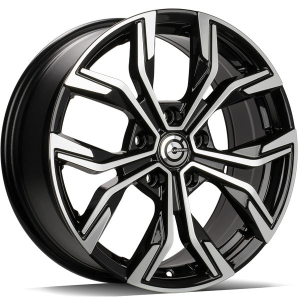 Alu kola Carbonado Price 7x17 5x114.3 ET40 73.1 Black Front Polished