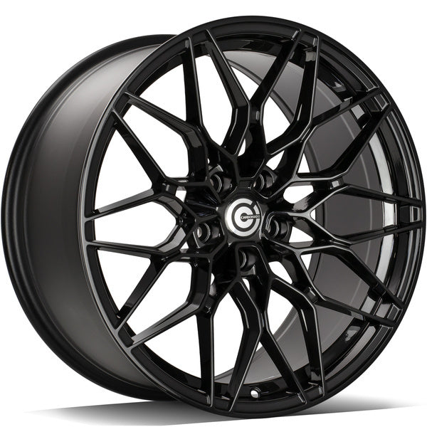 Alu kola Carbonado Emerald 8x18 5x112 ET30 66.5 Black Glossy | Wheelsup.cz