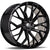 Alu kola Carbonado Helix 8x18 5x112 ET35 66.45 Black Glossy