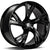 Alu kola Carbonado Rich 8x18 5x112 ET35 66.5 Black Glossy