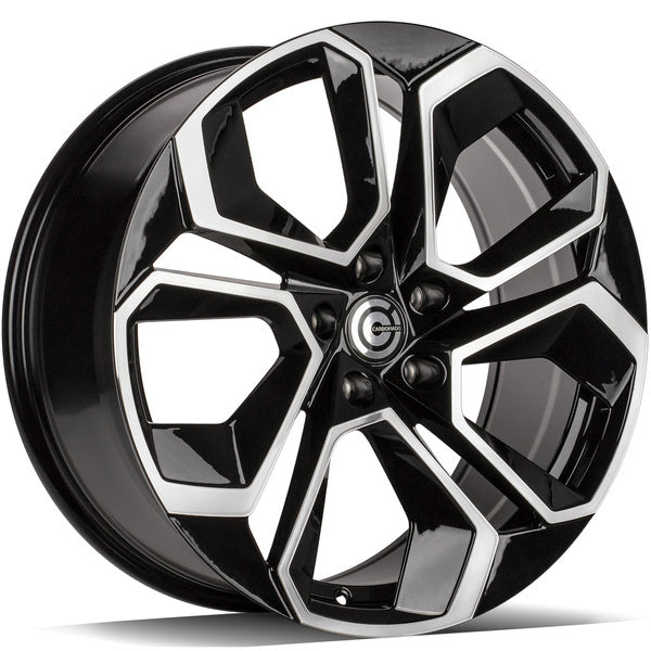 Alu kola Carbonado SEA 8x18 5x112 ET42 57.1 Black Front Polished | Wheelsup.cz