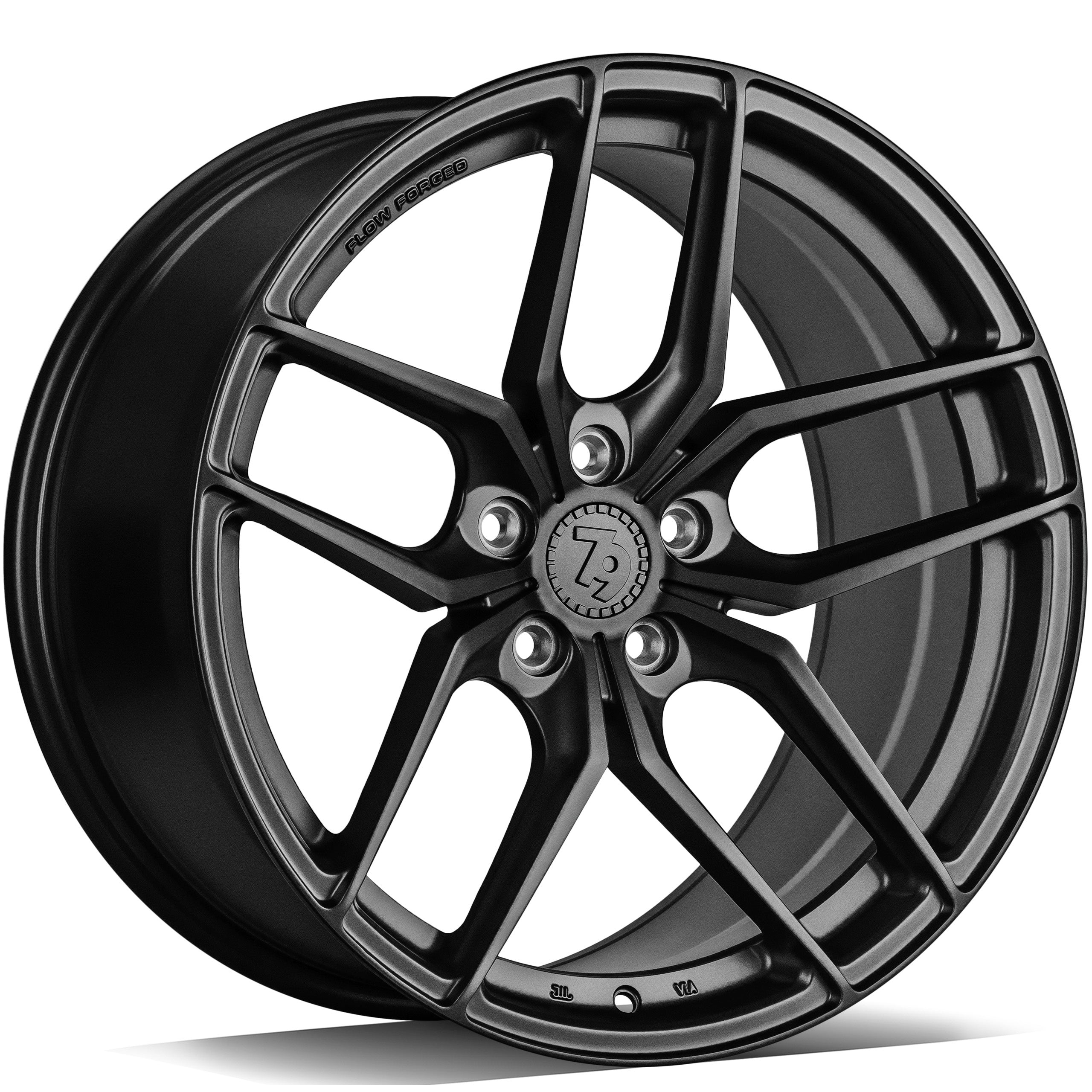 Alu kola seventy9 SCF-Y 8x18 5x114.3 ET40 73.1 Matt Black | Wheelsup.cz