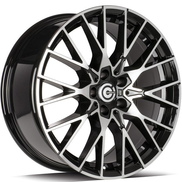 Alu kola Carbonado Illusion 8x18 5x120 ET30 72.6 Black Front Polished | Wheelsup.cz