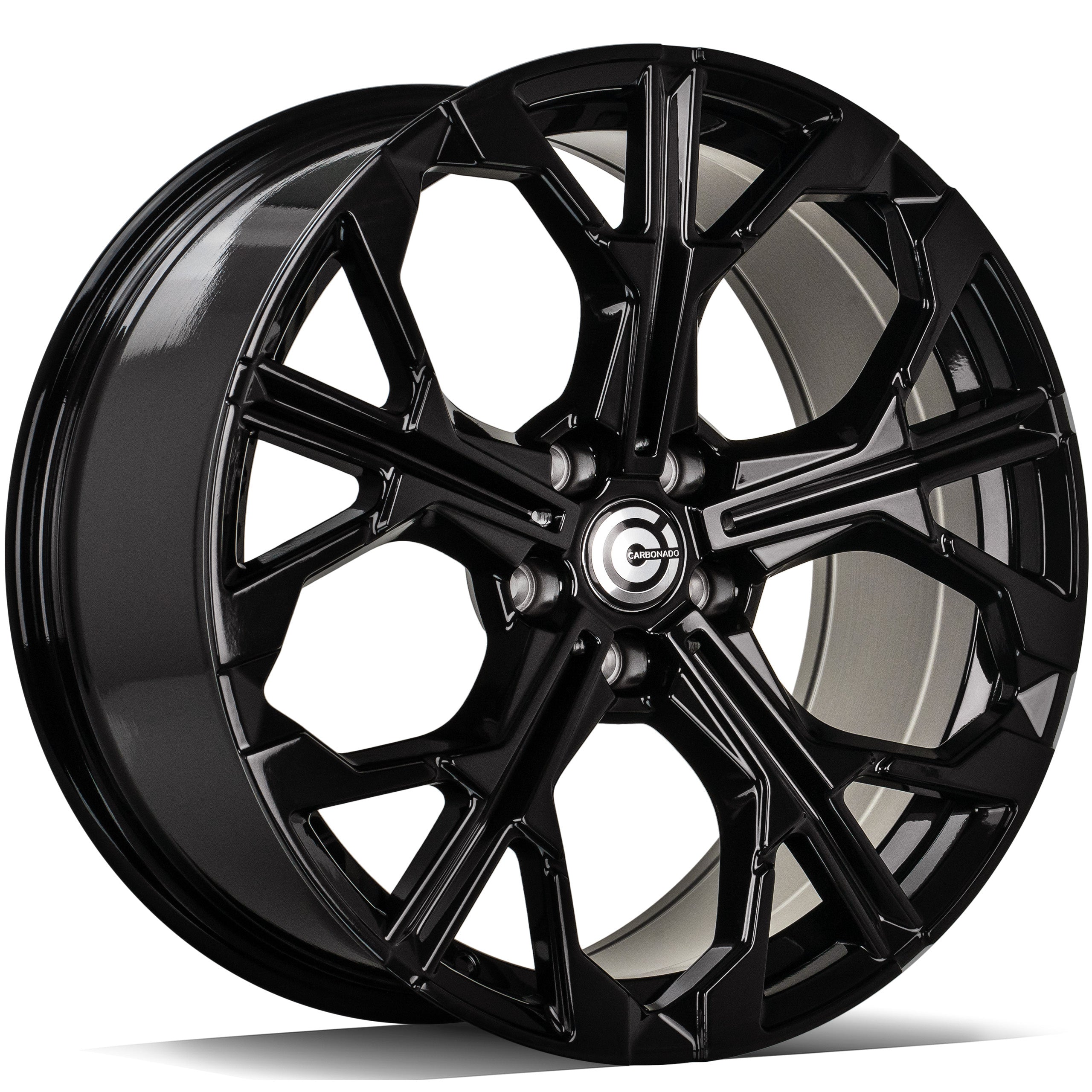 Alu kola Carbonado RUNNER 8x18 5x120 ET33 72.6 Black Glossy | Wheelsup.cz