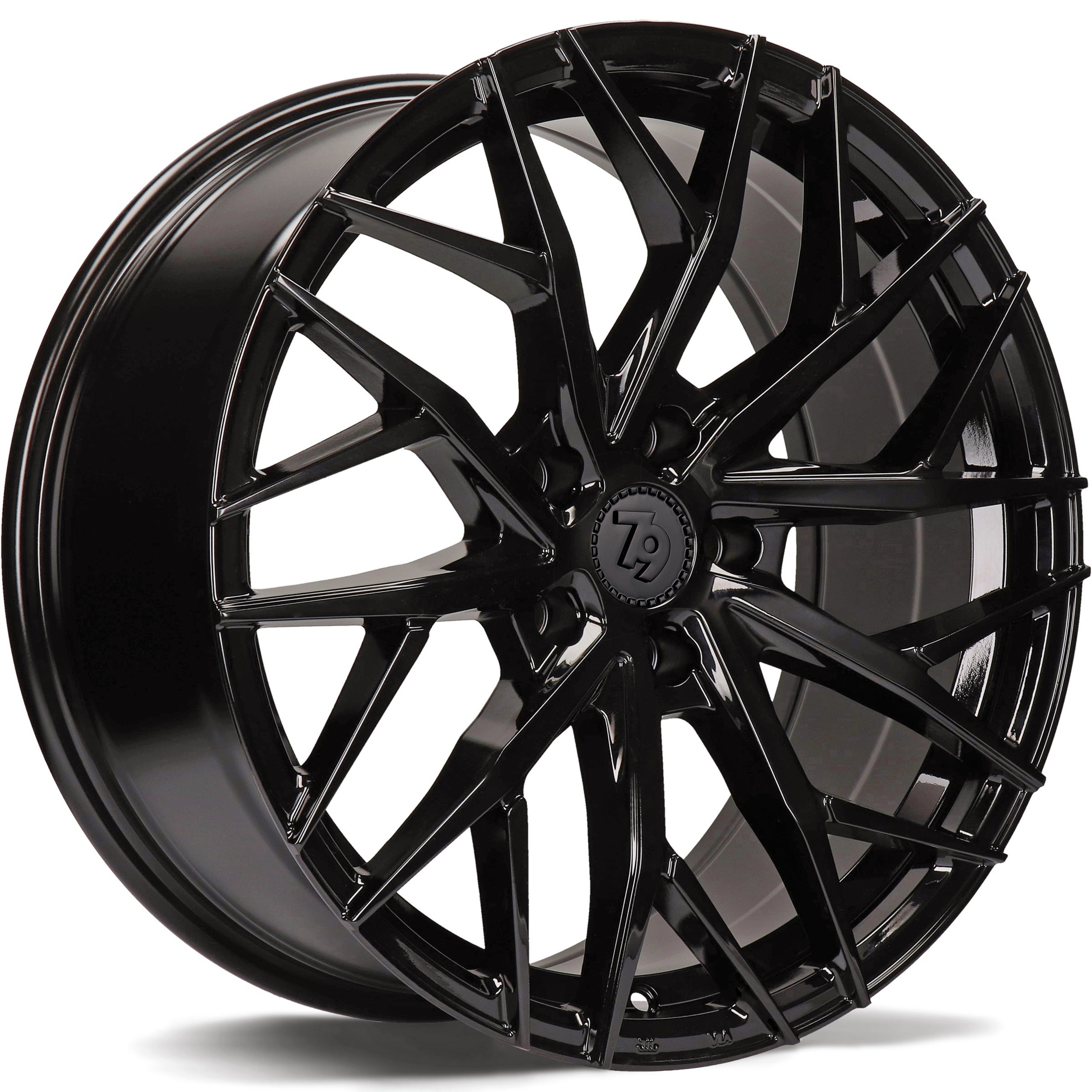 Alu kola seventy9 SV-C 8.5x19 5x112 ET45 66.5 Black Glossy | Wheelsup.cz