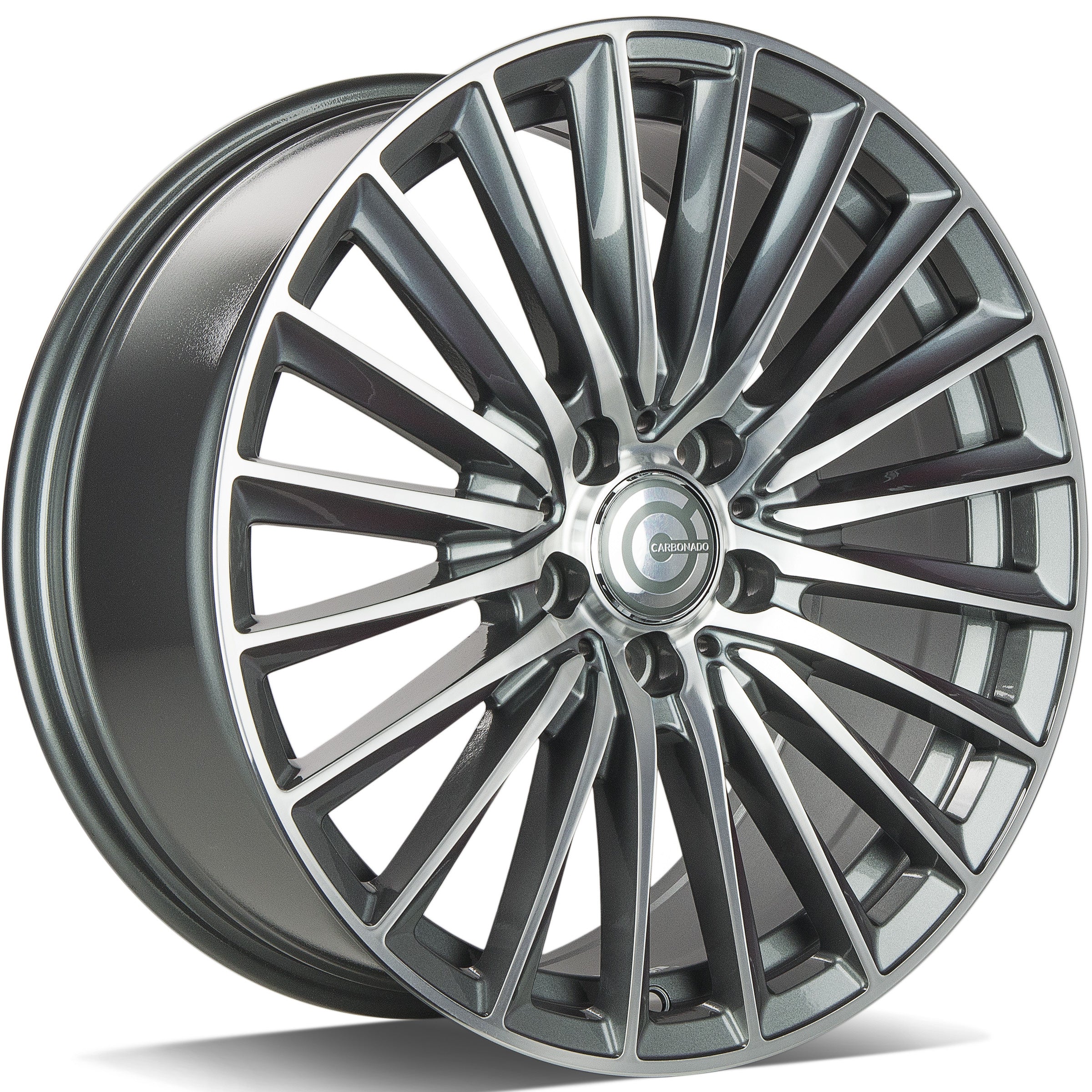 Alu kola Carbonado Prestige 9x19 5x112 ET45 66.6 Anthracite Front Polished | Wheelsup.cz