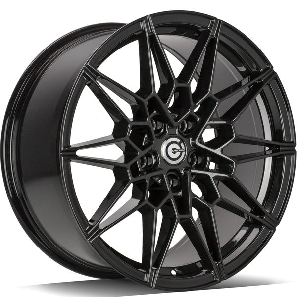 Alu kola Carbonado Solid 9x19 5x112 ET35 66.5 Black Glossy | Wheelsup.cz