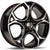 Alu kola Carbonado UNIQUE 8x19 5x112 ET45 57.1 Black Front Polished