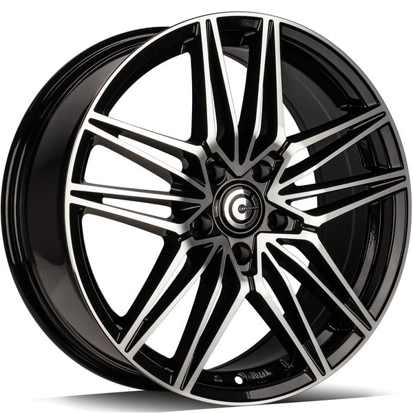 Alu kola Carbonado Ground 7.5x19 5x114.3 ET40 73.1 Black Front Polished | Wheelsup.cz