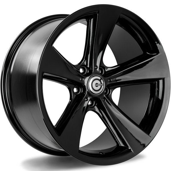 Alu kola Carbonado Concave 9x19 5x120 ET24 74.1 Black Glossy | Wheelsup.cz
