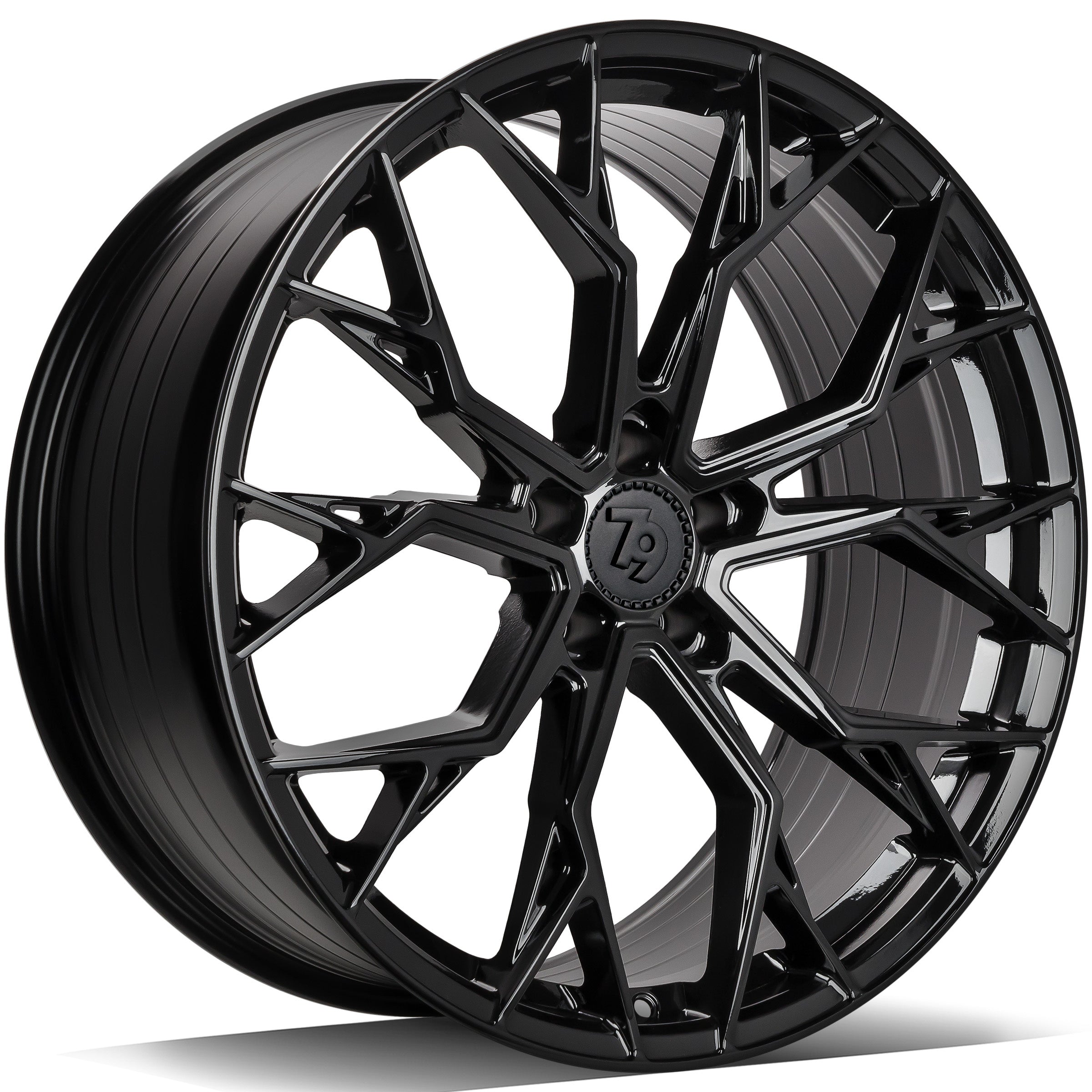 Alu kola seventy9 SCF-H 9x20 5x112 ET30 66.6 Black Glossy | Wheelsup.cz