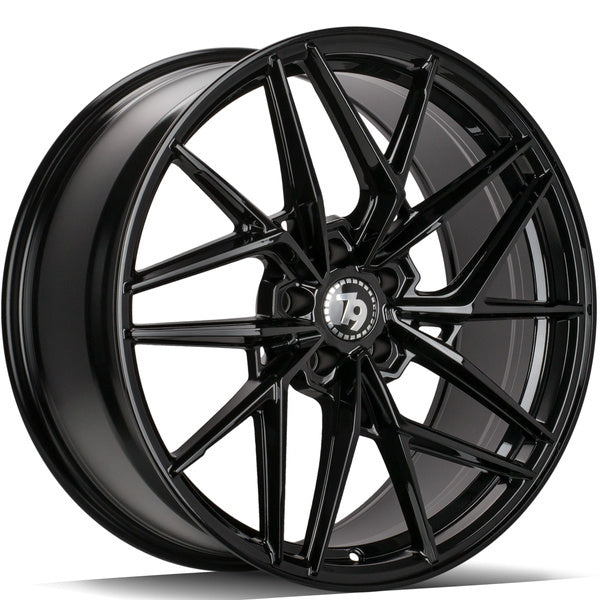 Alu kola seventy9 SCF-I 9x20 5x112 ET30 66.5 Black Glossy | Wheelsup.cz