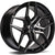 Alu kola seventy9 SV-B 10x20 5x112 ET40 66.5 Black Front Polished