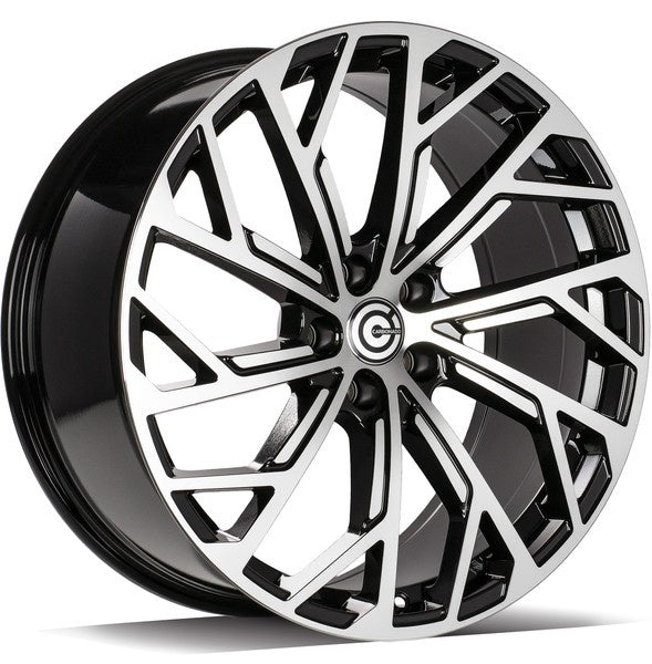 Alu kola Carbonado Eldorado 9x20 5x112 ET30 66.5 Black Front Polished | Wheelsup.cz
