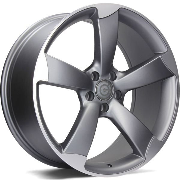 Alu kola Carbonado Graphene 9x20 5x112 ET30 66.5 Matt Anthracite Front Polished | Wheelsup.cz