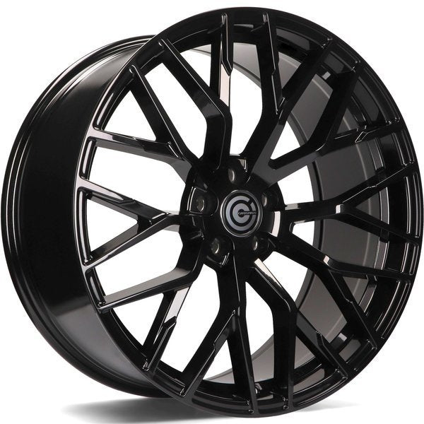 Alu kola Carbonado Wealthy 9x20 5x112 ET30 66.5 Black Glossy | Wheelsup.cz