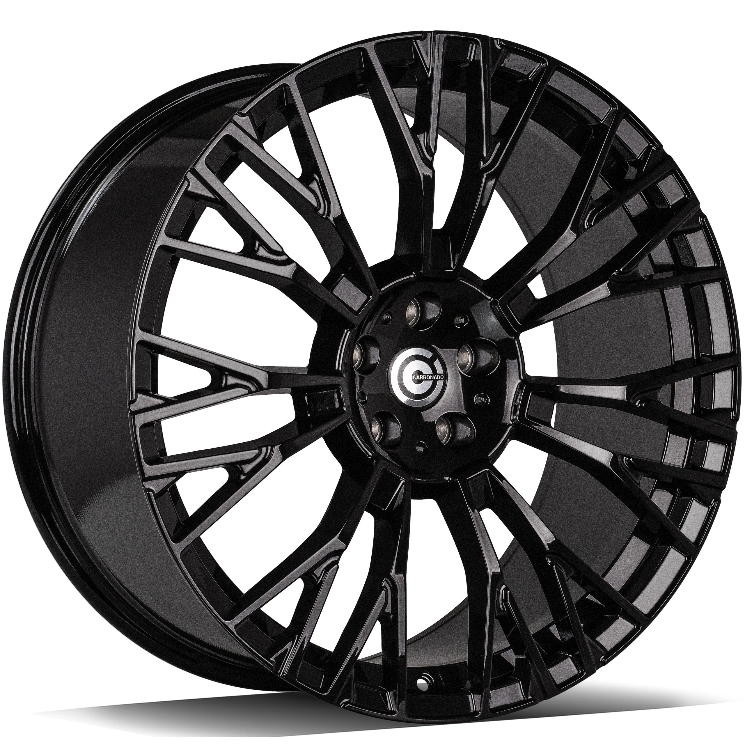 Alu kola Carbonado Fame 9.5x21 5x112 ET30 66.6 Black Glossy | Wheelsup.cz