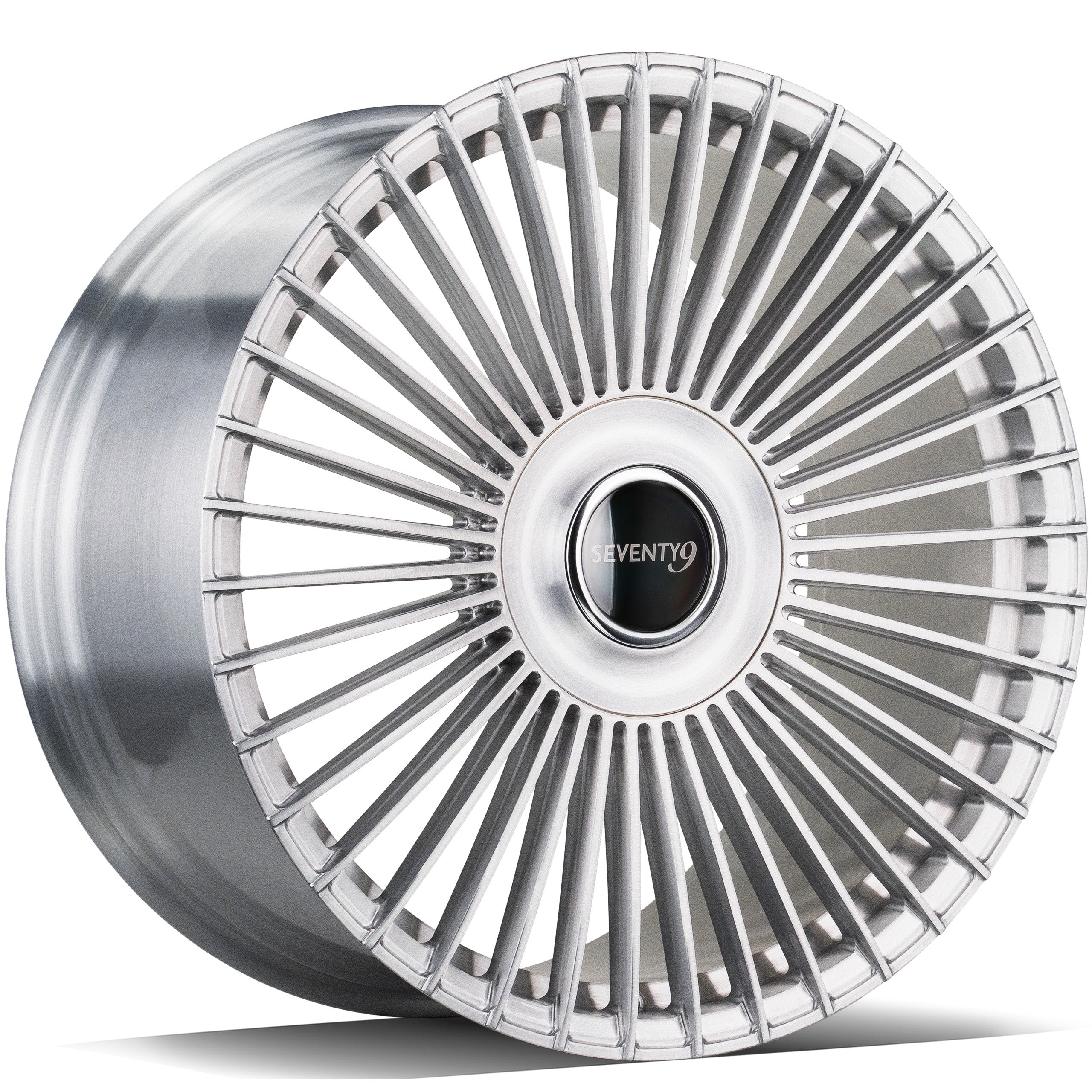 Alu kola seventy9 MF.2 10.5x21 5x112 ET40 66.6 Brushed Silver