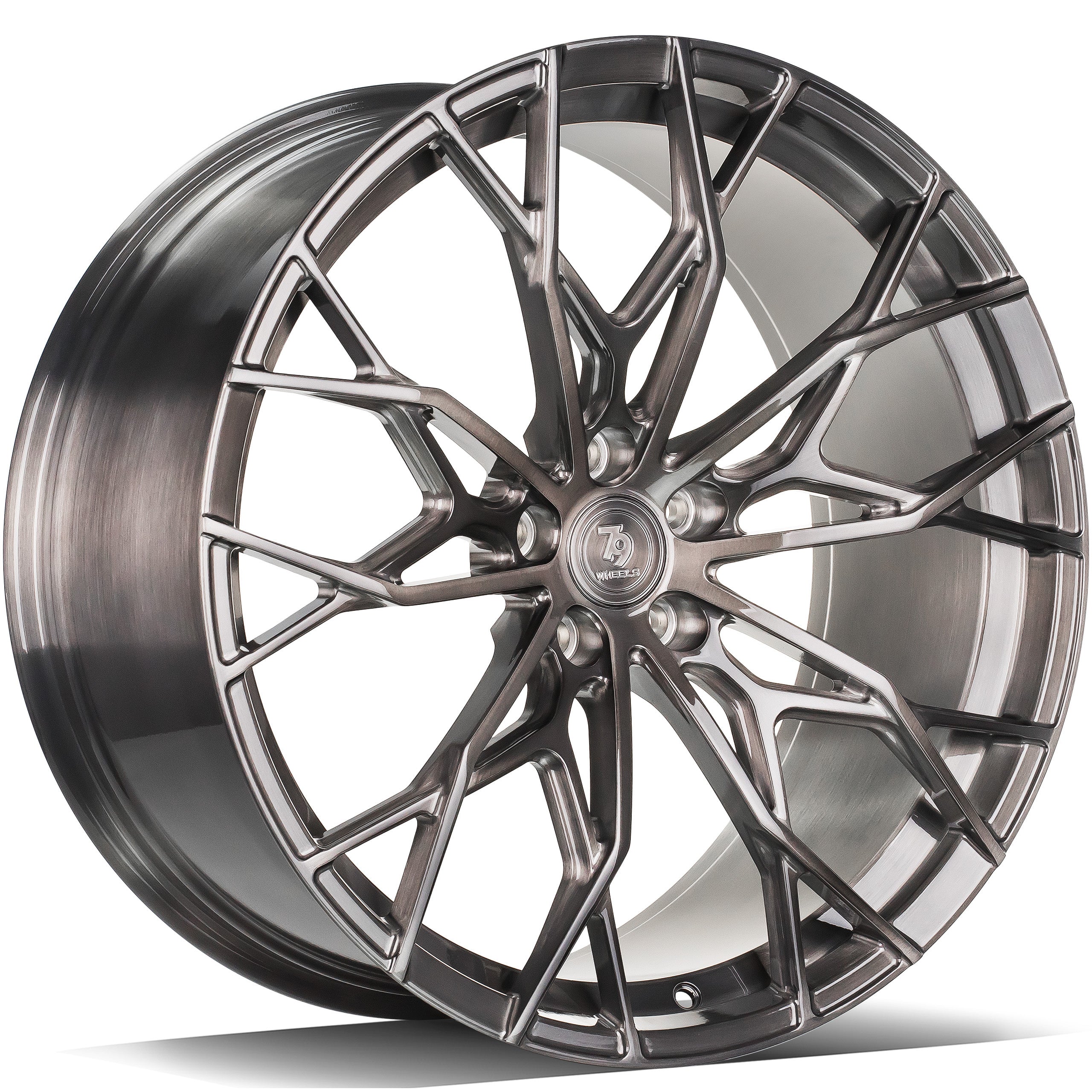 Alu kola seventy9 MF.3 9x21 5x112 ET25 66.6 Dark Brushed