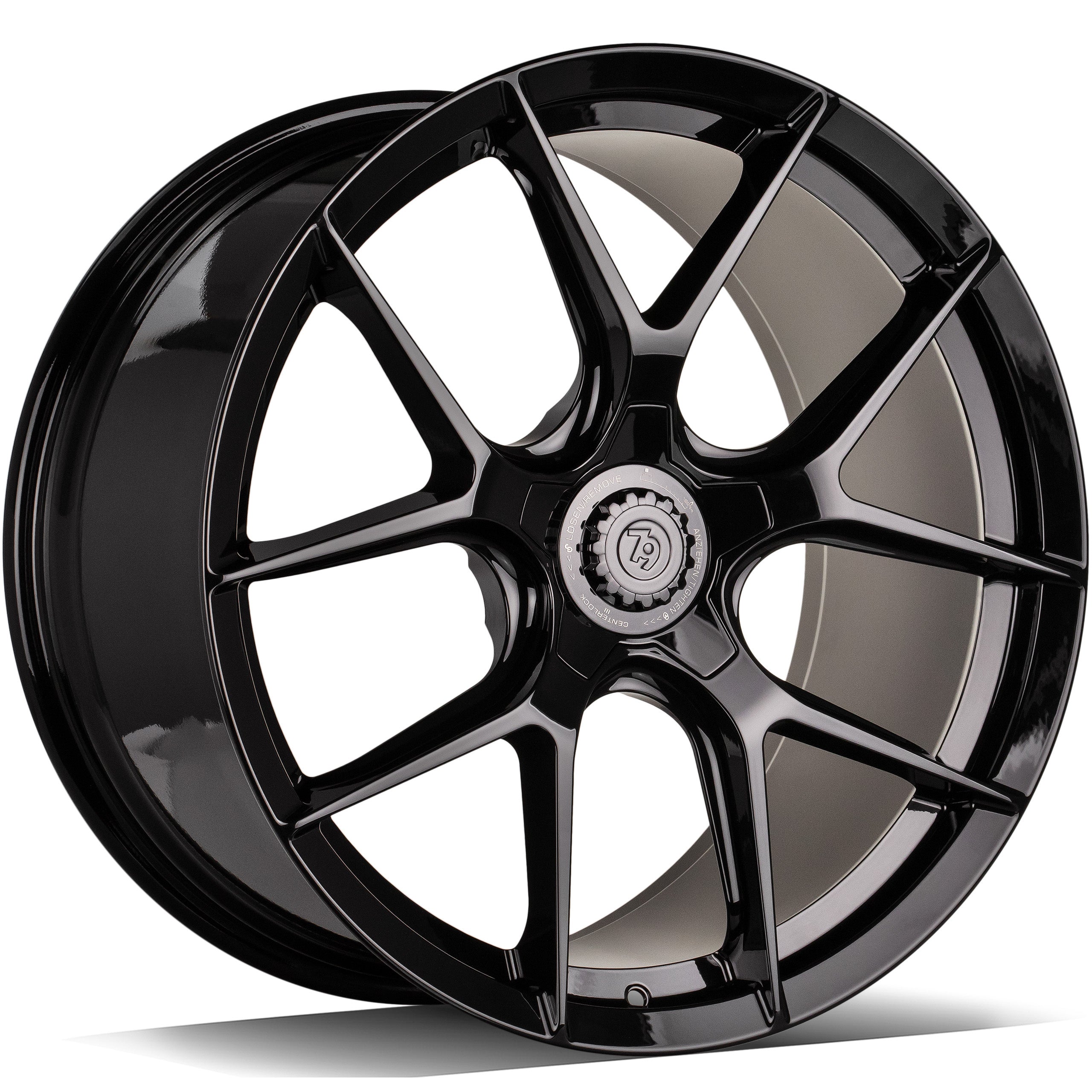 Alu kola seventy9 MF.8 9x21 5x112 ET26 66.6 Black Glossy