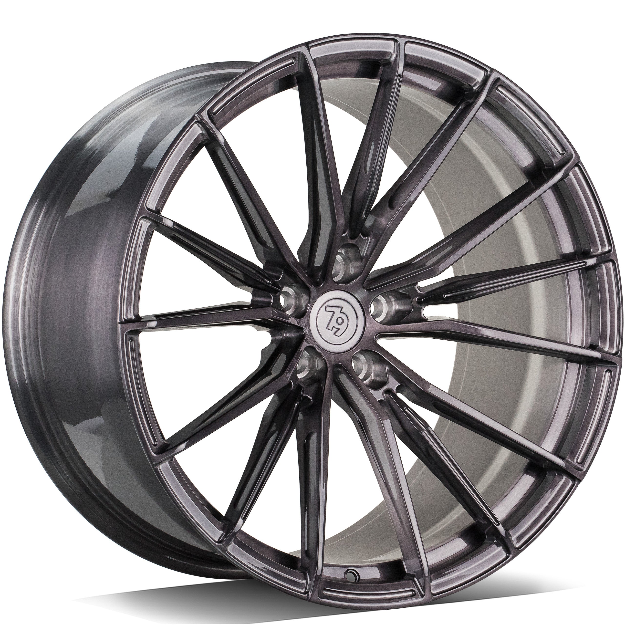 Alu kola seventy9 MF.9 9.5x21 5x112 ET30 66.6 Dark Brushed