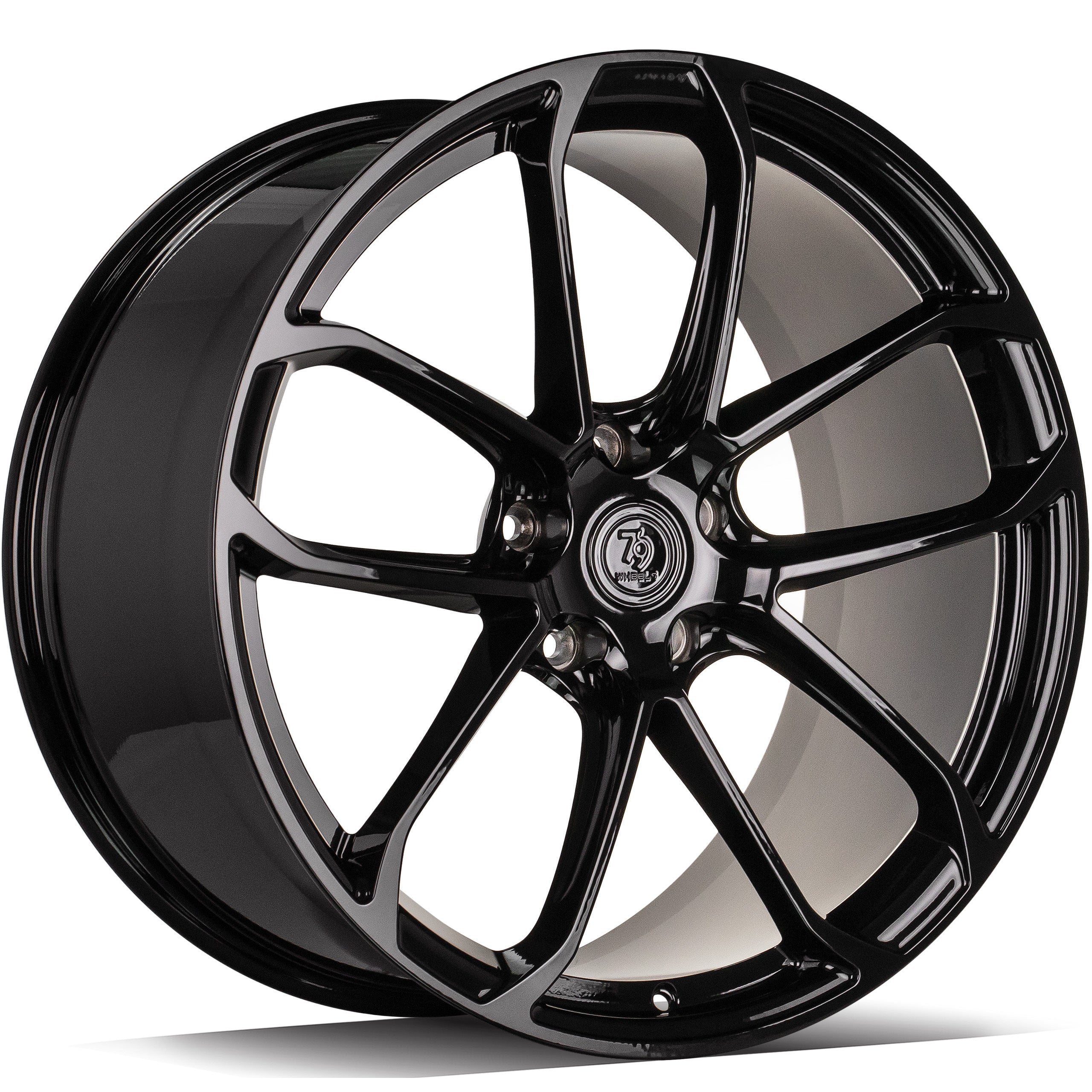 Alu kola seventy9 MF.5 9.5x21 5x130 ET46 71.56 Black Glossy | Wheelsup.cz