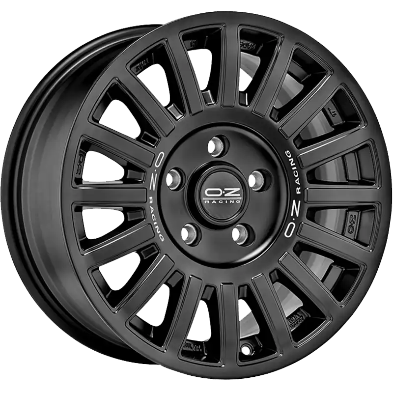 Alu kola OZ RALLY RAID 8x17 5x150 ET30 Matt Black Silver Lettering