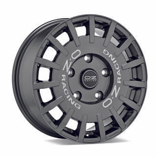 Alu kola OZ RALLY RACING 8x18 5x114.3 ET35 Dark Graphite Silver Lettering