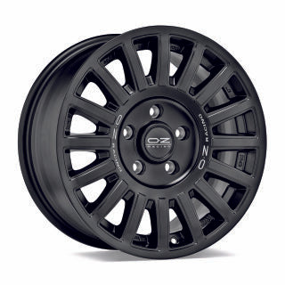 Alu kola OZ RALLY RAID 8.5x18 5x130 ET32 Matt Black Silver Lettering