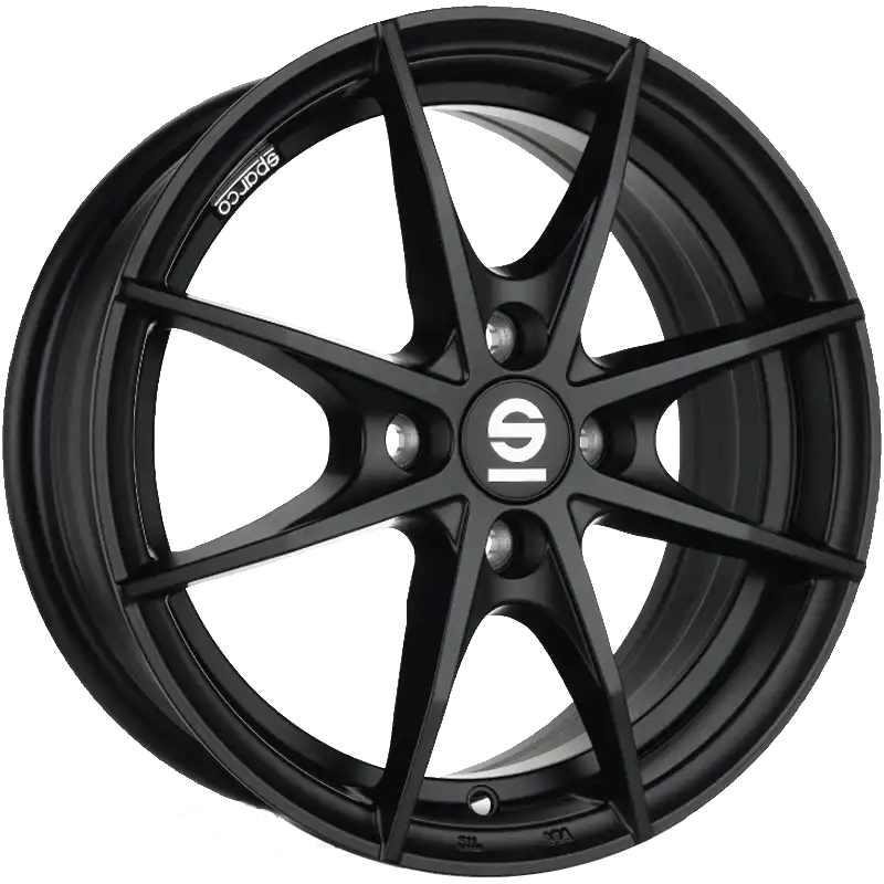 Alu kola SPARCO TROFEO 4 6.5x16 4x100 ET37 Matt Black