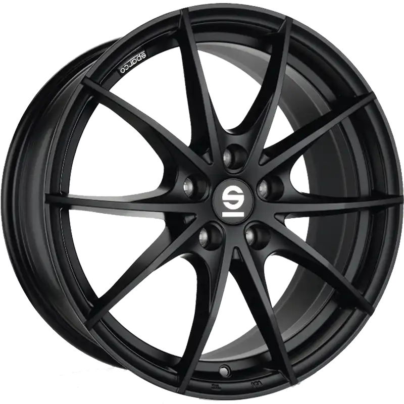 Alu kola SPARCO TROFEO 5 7.5x17 5x100 ET35 Matt Black