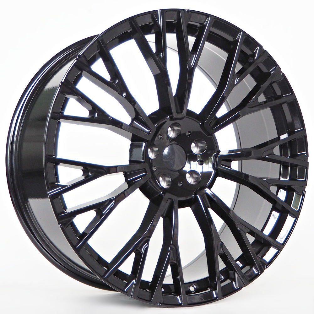Alu kola pro BMW Strong 9,5x22 5x112 ET37 66,5 Gloss black