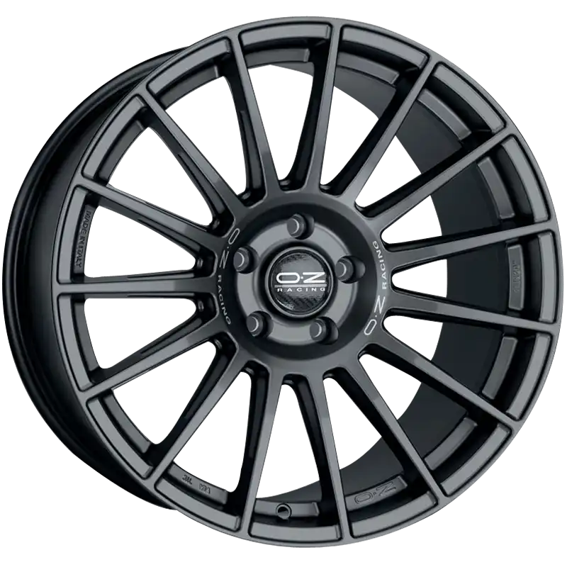 Alu kola OZ SUPERTURISMO DAKAR 8.5x20 5x114.3 ET40 Matt Graphite Silver Lettering