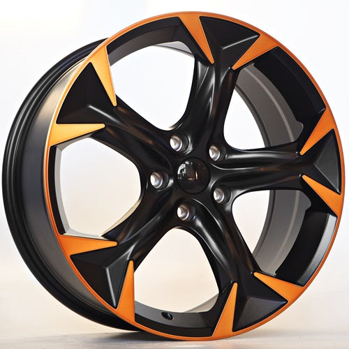 Alu kola pro Cupra Sven 8,5x19 5x112 ET43 57,1 Satin Black + Machined Spoke + Bronze Coating