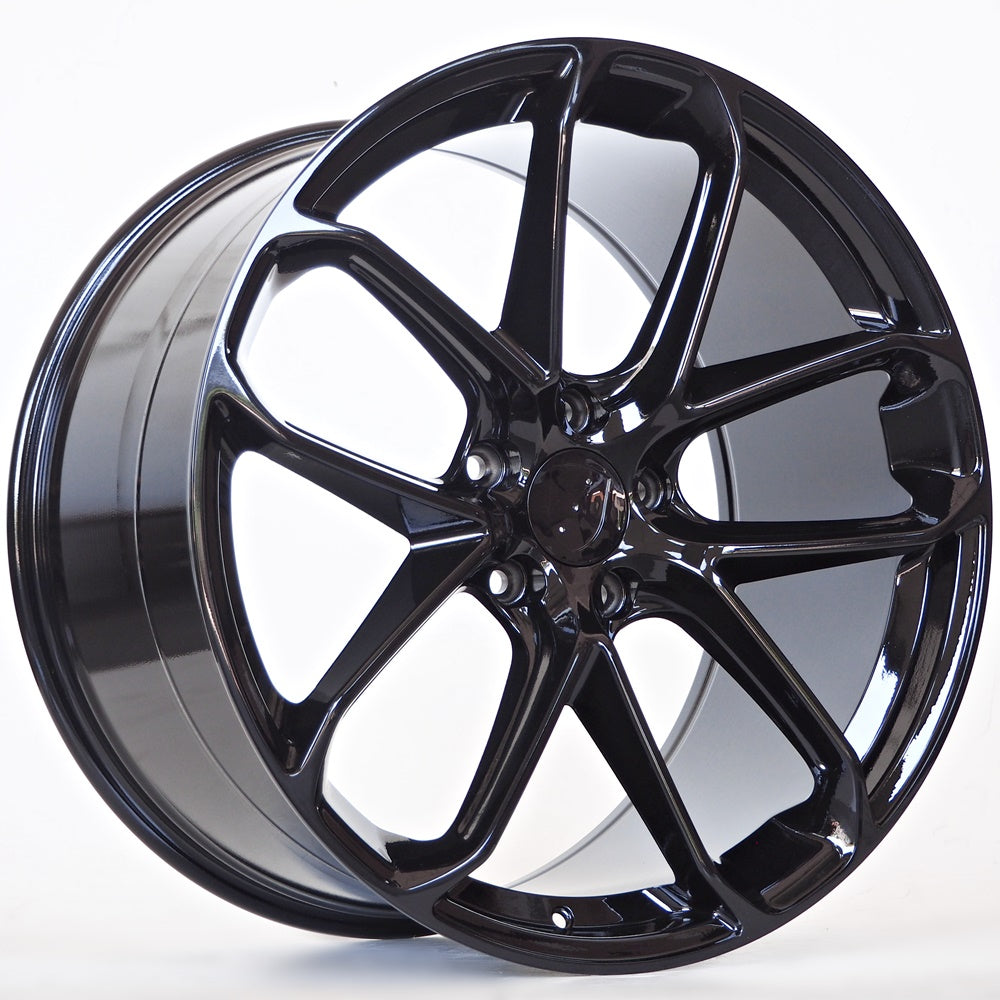 Alu kola pro Porsche Tosca 11,5x22 5x130 ET60 71,6 Black | Wheelsup.cz