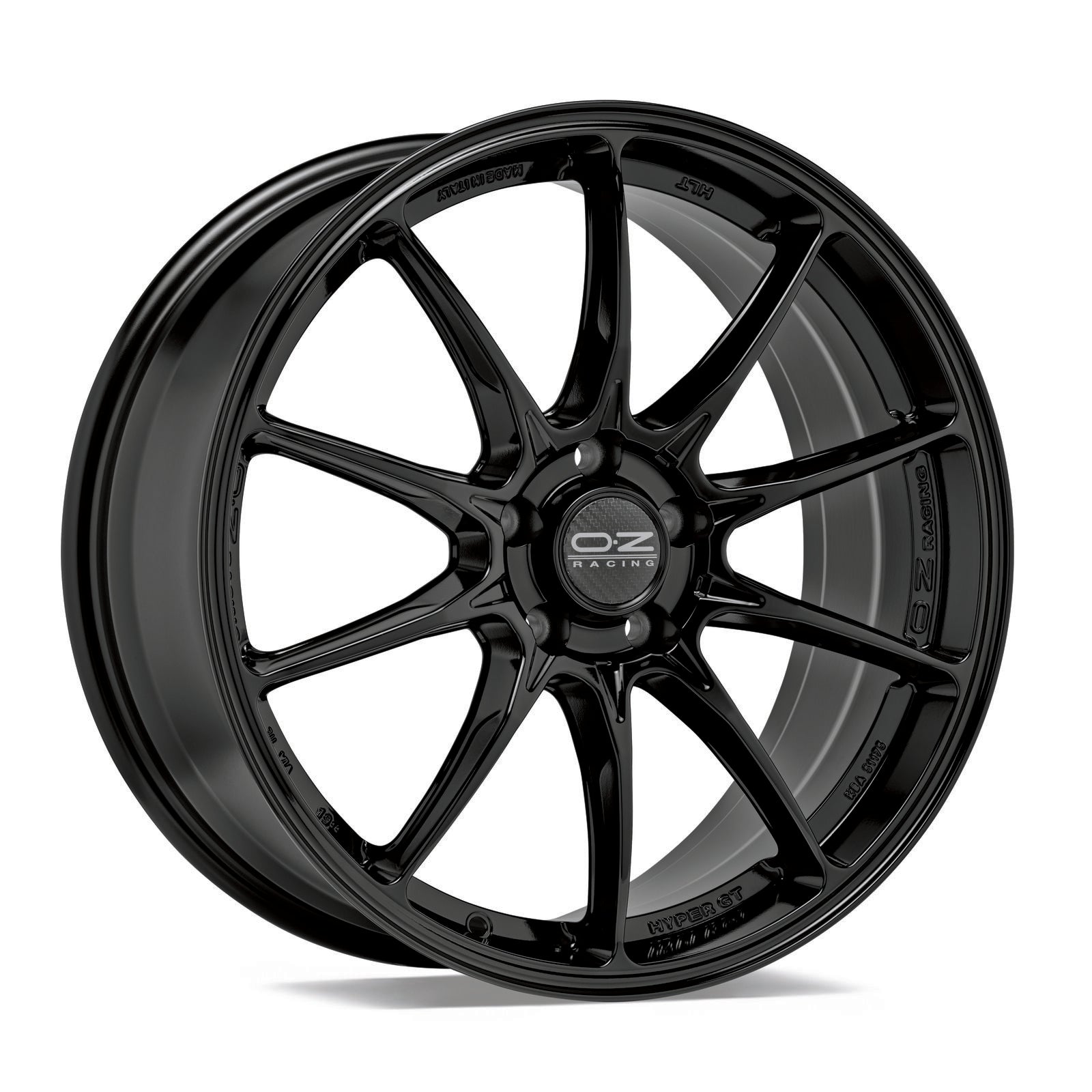 Alu kola OZ HYPER GT HLT 8.5x19 5x110 ET32 Gloss Black | Wheelsup.cz