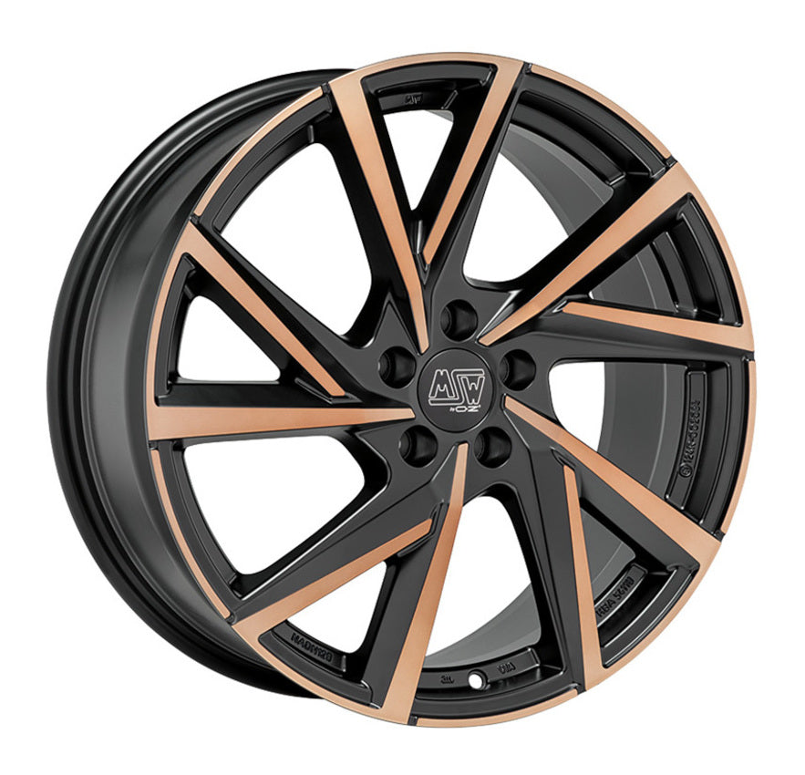 Alu kola MSW 80-5 8x19 5x112 ET40 Matt Black Copper Fp
